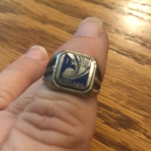 Vintage collectible 1934 Chicago world‘s fair adjustable ring - Picture 4 of 4
